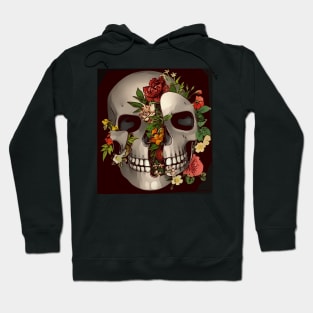 skull and roses Hoodie